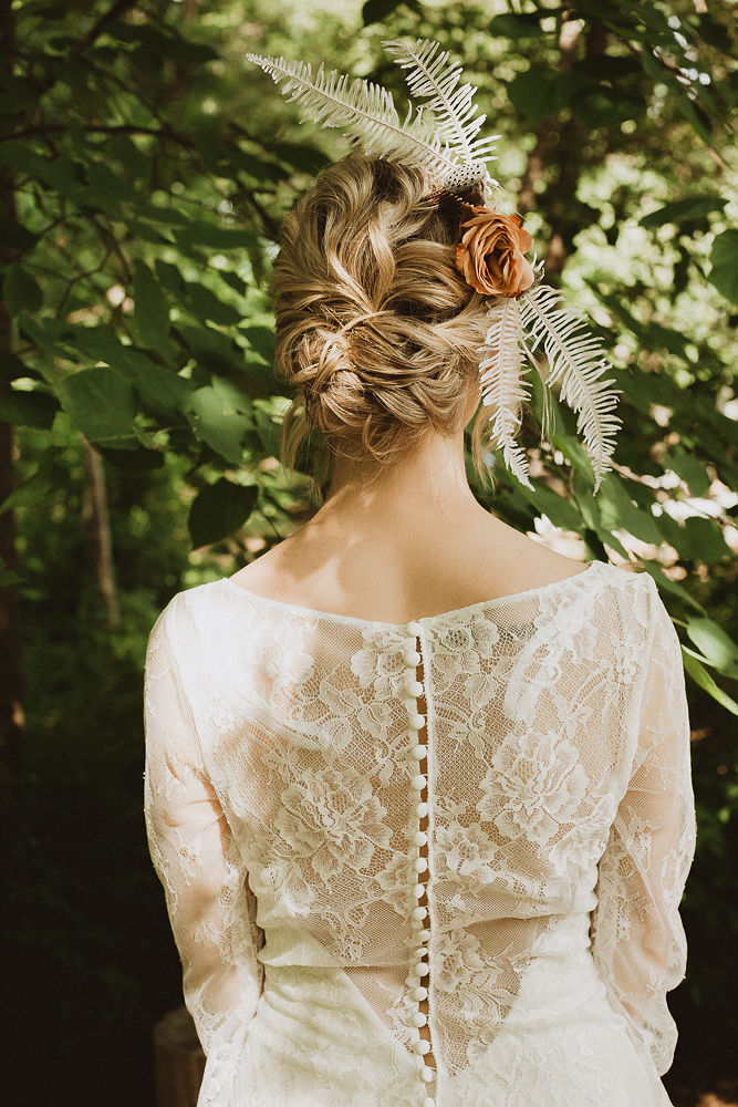 Boho Bridal Style Dress, Hair, and Makeup Ideas; Radiant Reflection; Richmond + Charlottesville Virginia wedding makeup and hair team